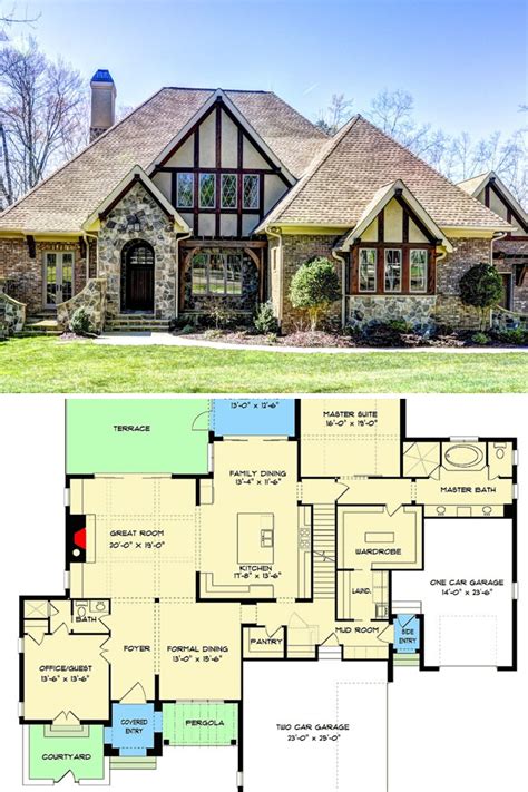 tudor house plans